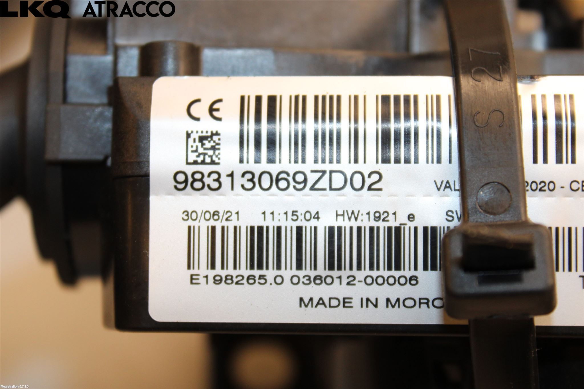 Citroen C4/E-C4 C4X/E-C4X III 21- Bryter Ratt Kombi H Og V