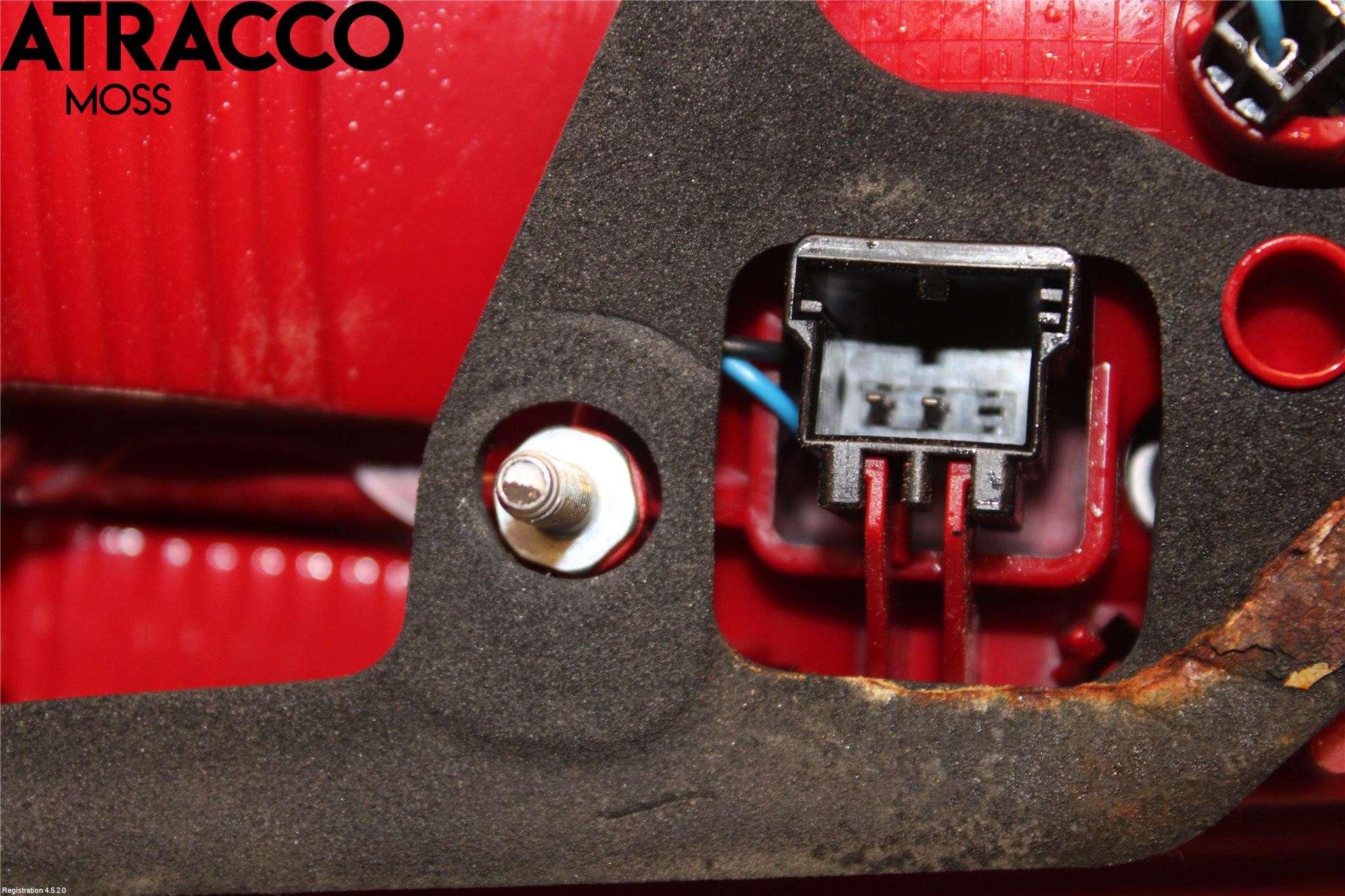 Volkswagen VW PASSAT 11-14 Baklykt Høyre  På Luke(Indre)