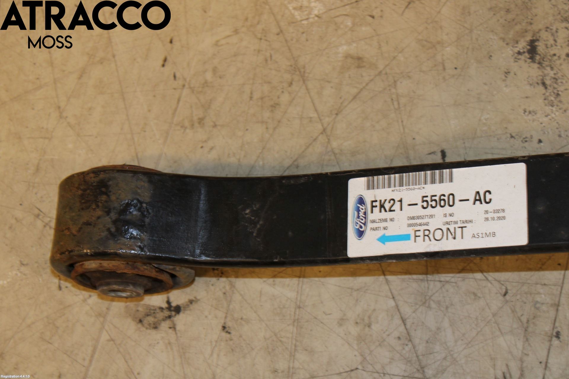 Ford TRANSIT SKÅP/BUSS 14-22 Fjær Bak Blad