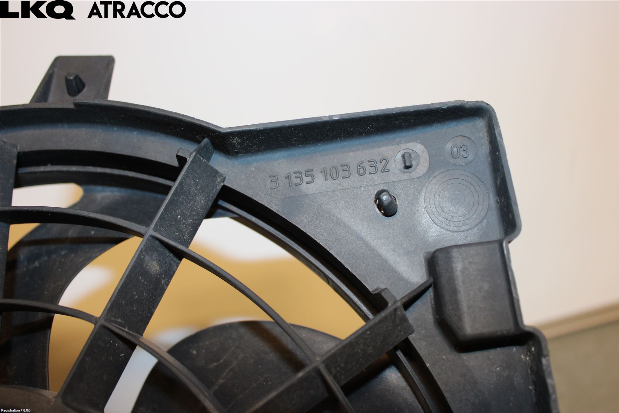 Opel ZAFIRA B 06-14 Kjølevifte Elektrisk