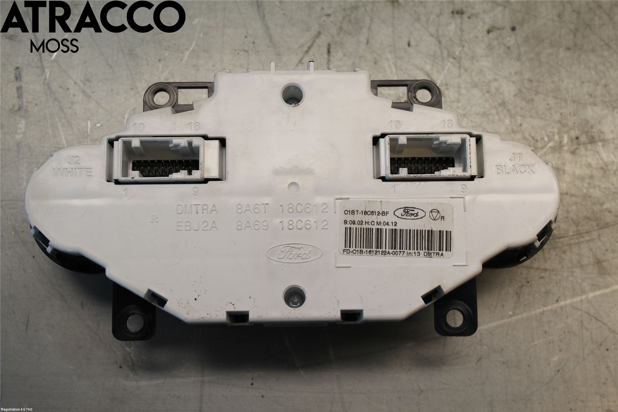 Ford FIESTA 13-17 Varme Ac Betjening-Display