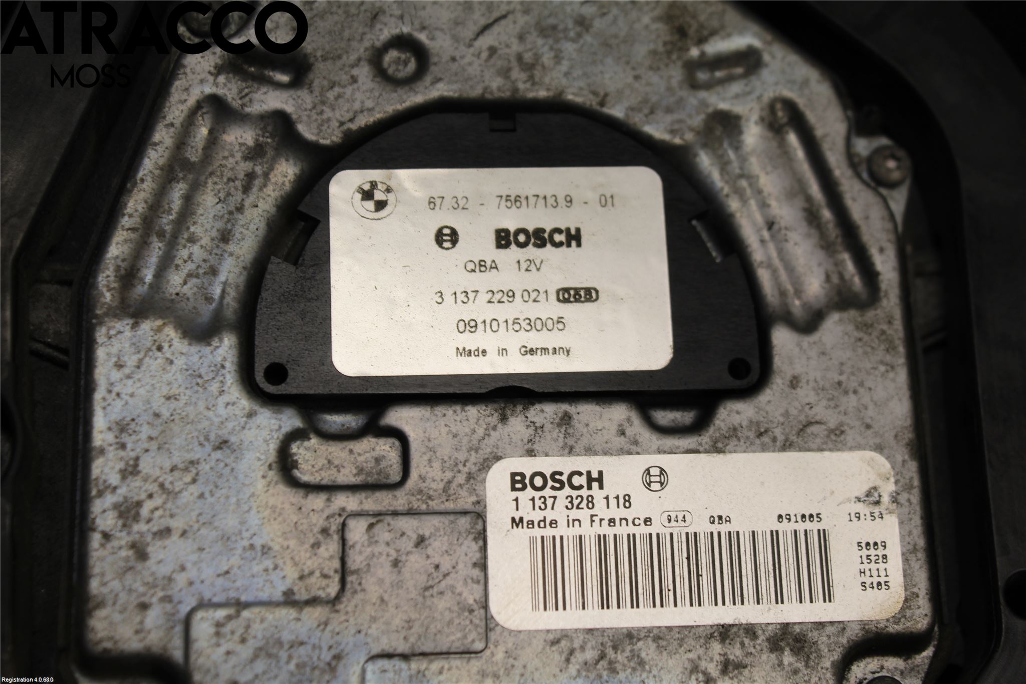 BMW 3 E90/91 SED/TOU 05-12 Kjølevifte Elektrisk