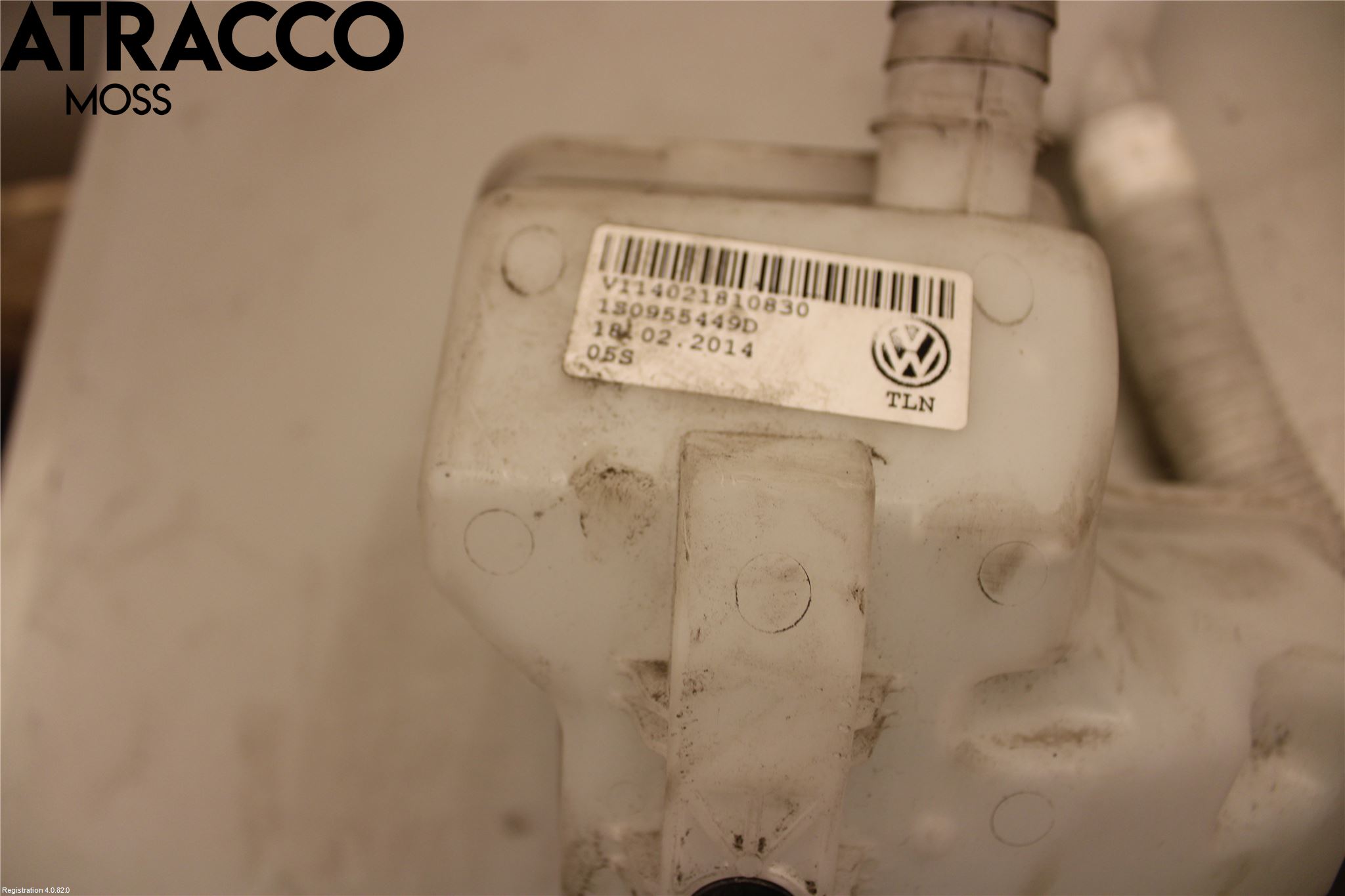 Volkswagen VW UP! / E-UP! Spylerbeholder Frontrute-Lykte