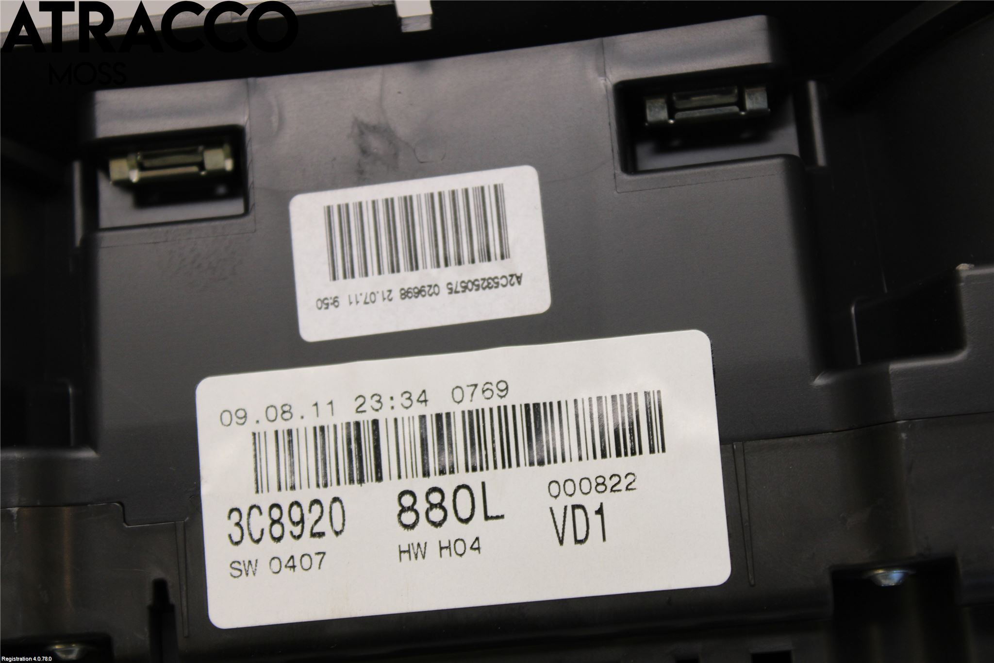 Volkswagen VW PASSAT CC 08-16 Instr Kombinert