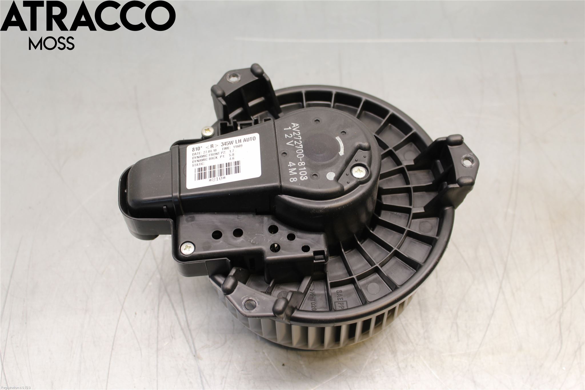 Toyota AURIS 10-12 Varme Ac Varmeapparatvifte