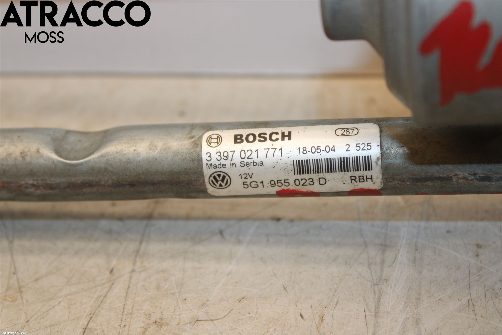 Volkswagen VW GOLF / E-GOLF VII 13-20 Viskermotor Frontrute