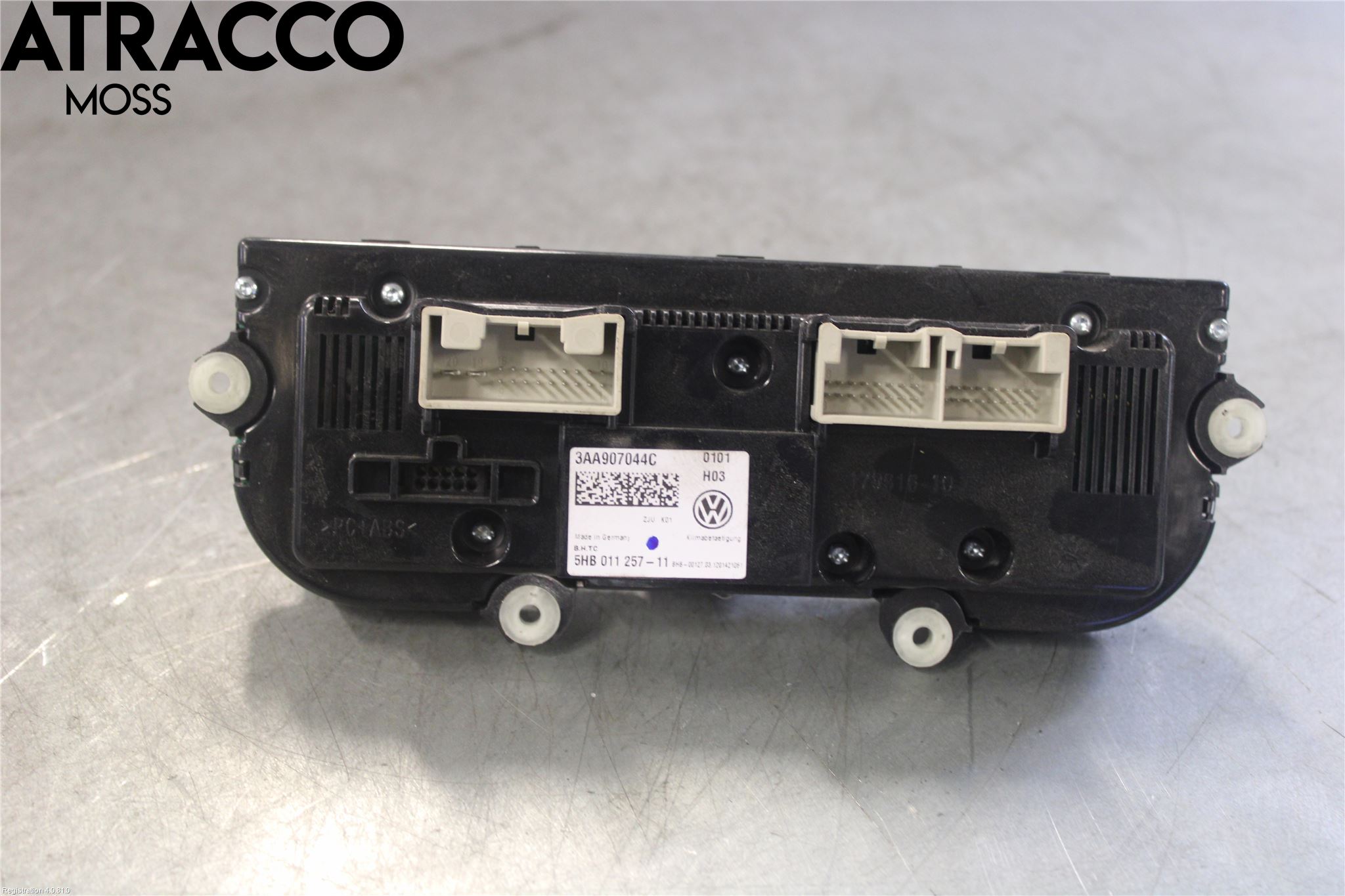 Volkswagen VW PASSAT 11-14 Varme Ac Betjening-Display