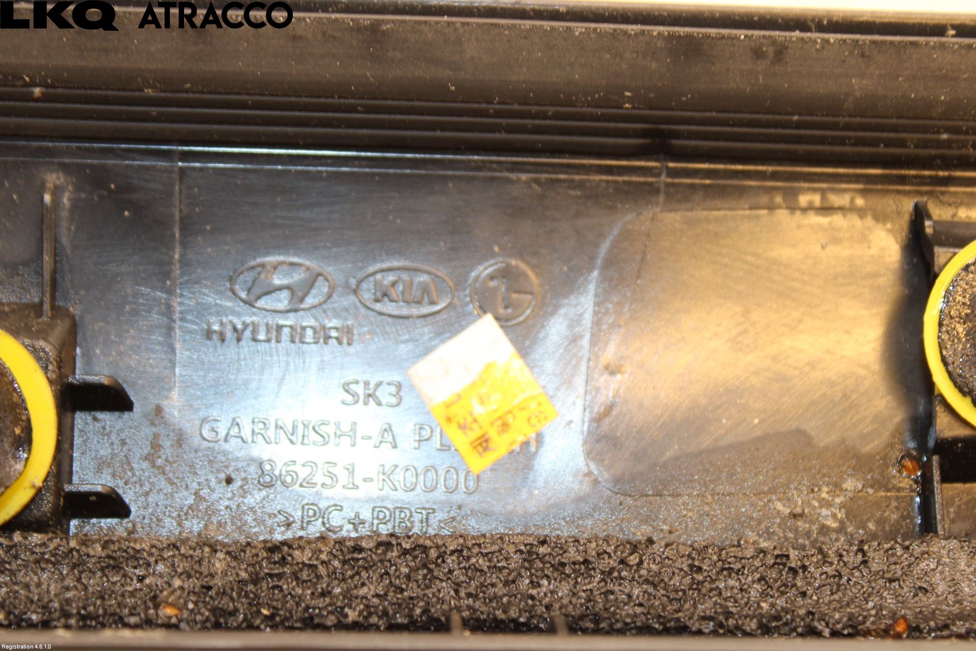 Kia SOUL 09- Frontrute Dekorlist