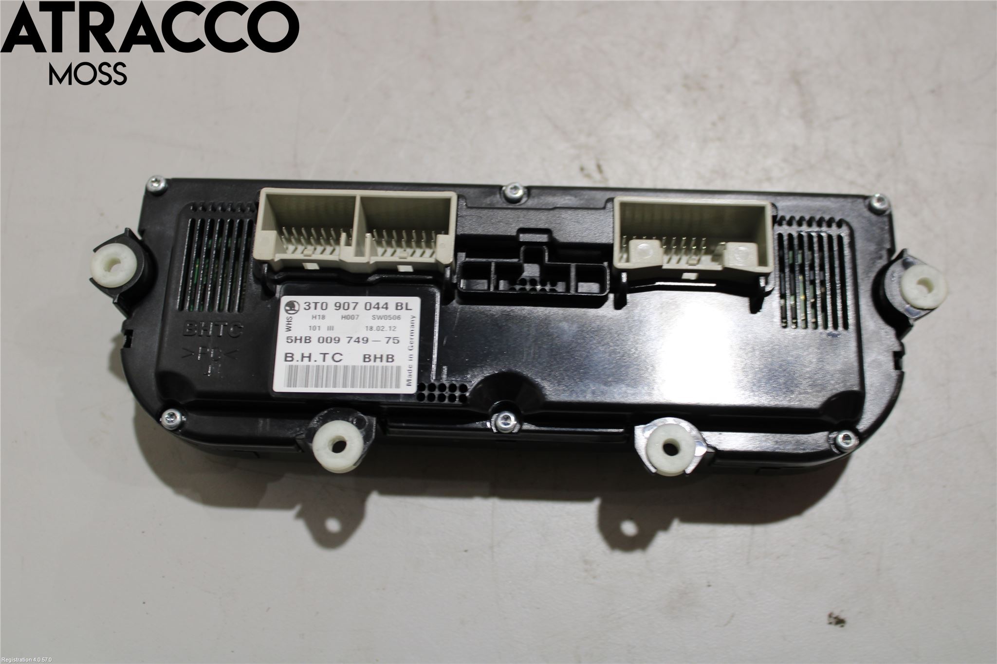 Skoda SUPERB 09-15 Varme Ac Betjening-Display