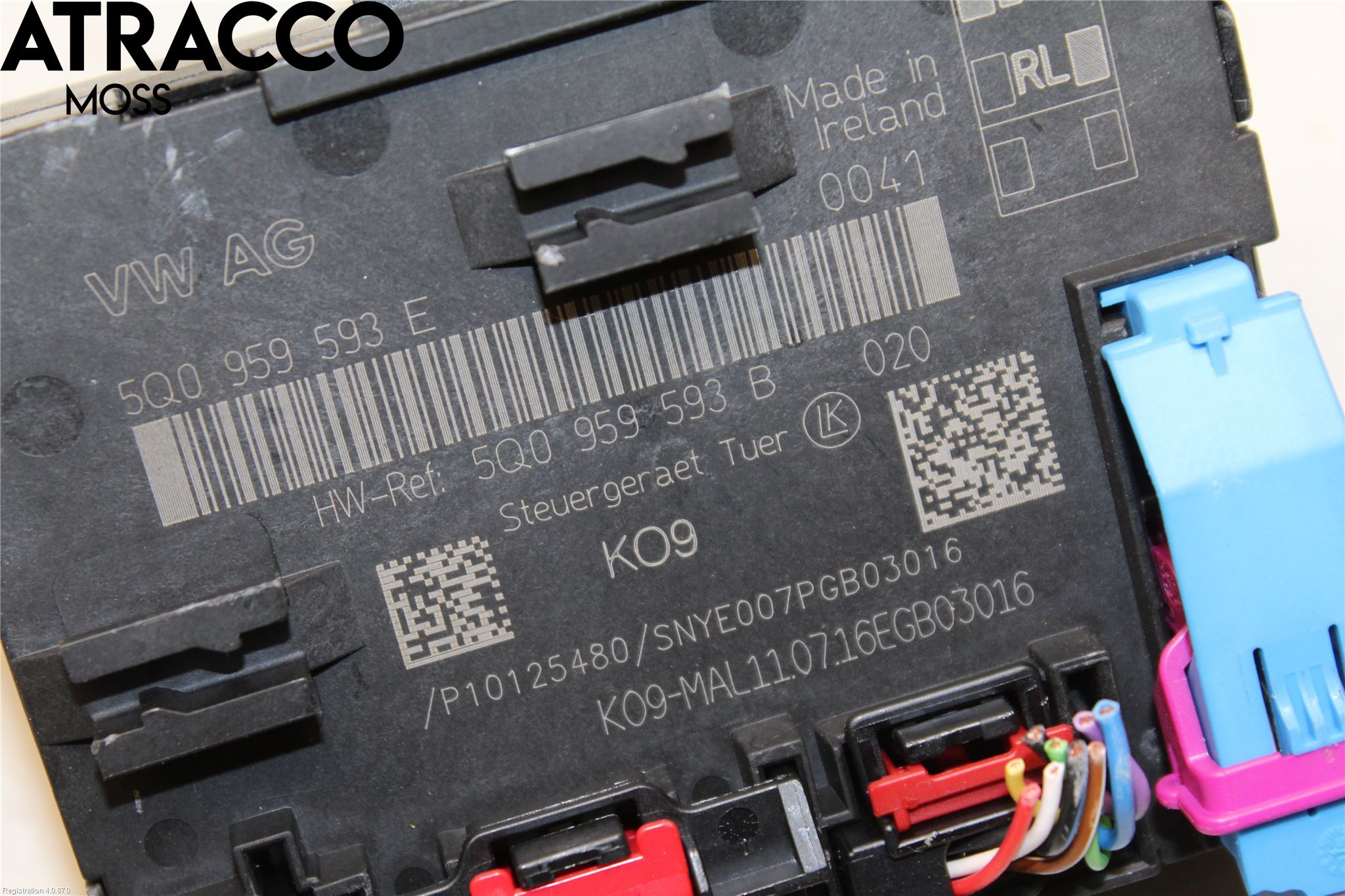 Volkswagen VW GOLF / E-GOLF VII 13-20 Styreenhet Dør