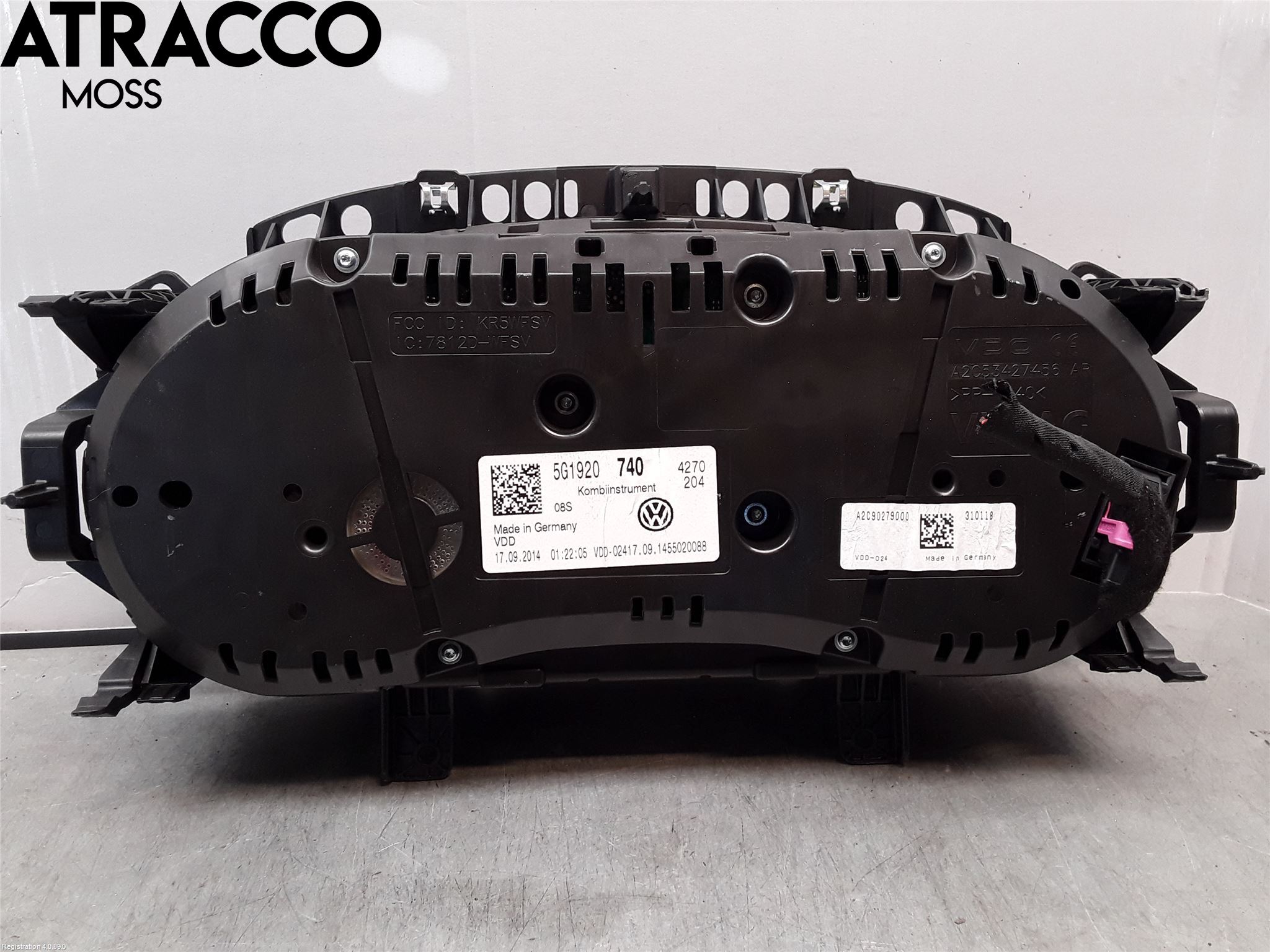 Volkswagen VW GOLF PLUS/CROSS GOLF 04-14 Instr Speedometer