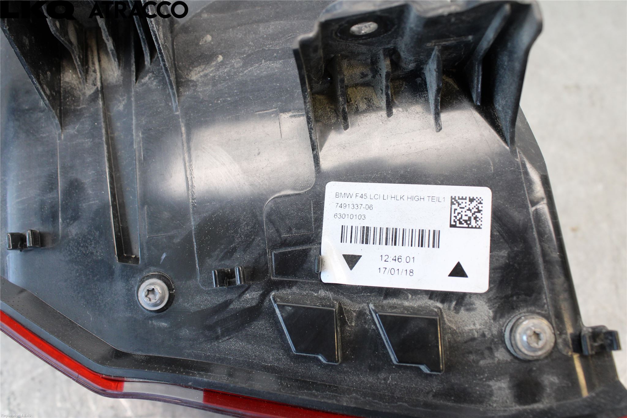 BMW 2 F45 Active Tourer 14-21 Baklykt Venstre