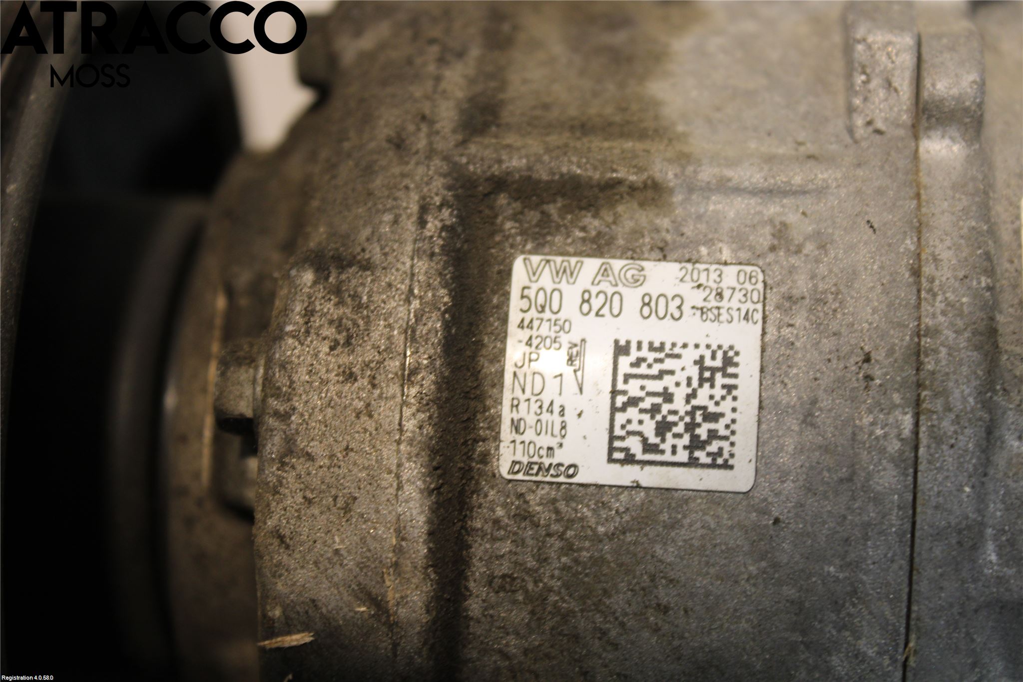 Volkswagen VW GOLF / E-GOLF VII 13-20 Varme Ac Kompressor