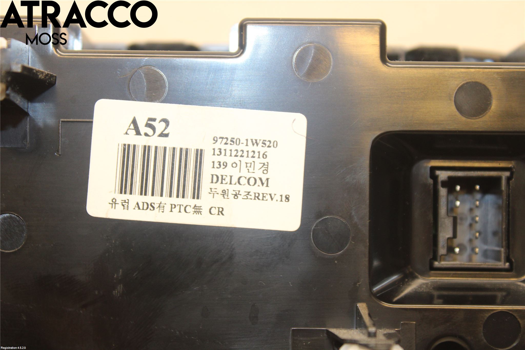 Kia RIO 12-16 Varme Ac Betjening-Display