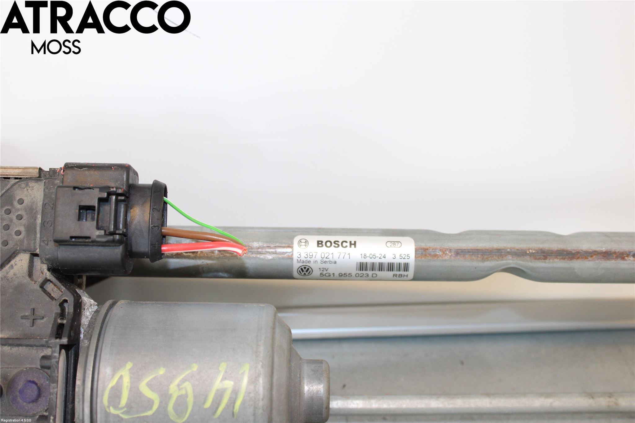 Volkswagen VW GOLF / E-GOLF VII 13-20 Viskermotor Frontrute