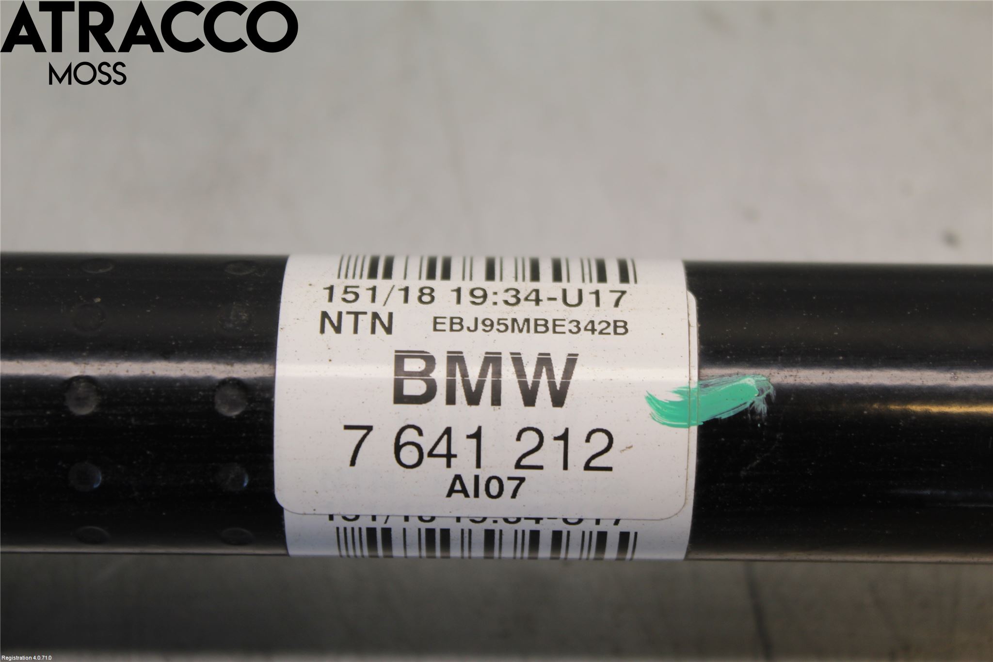 BMW i3 I01 13-22 Drivaksel Bak Kompl Høyre