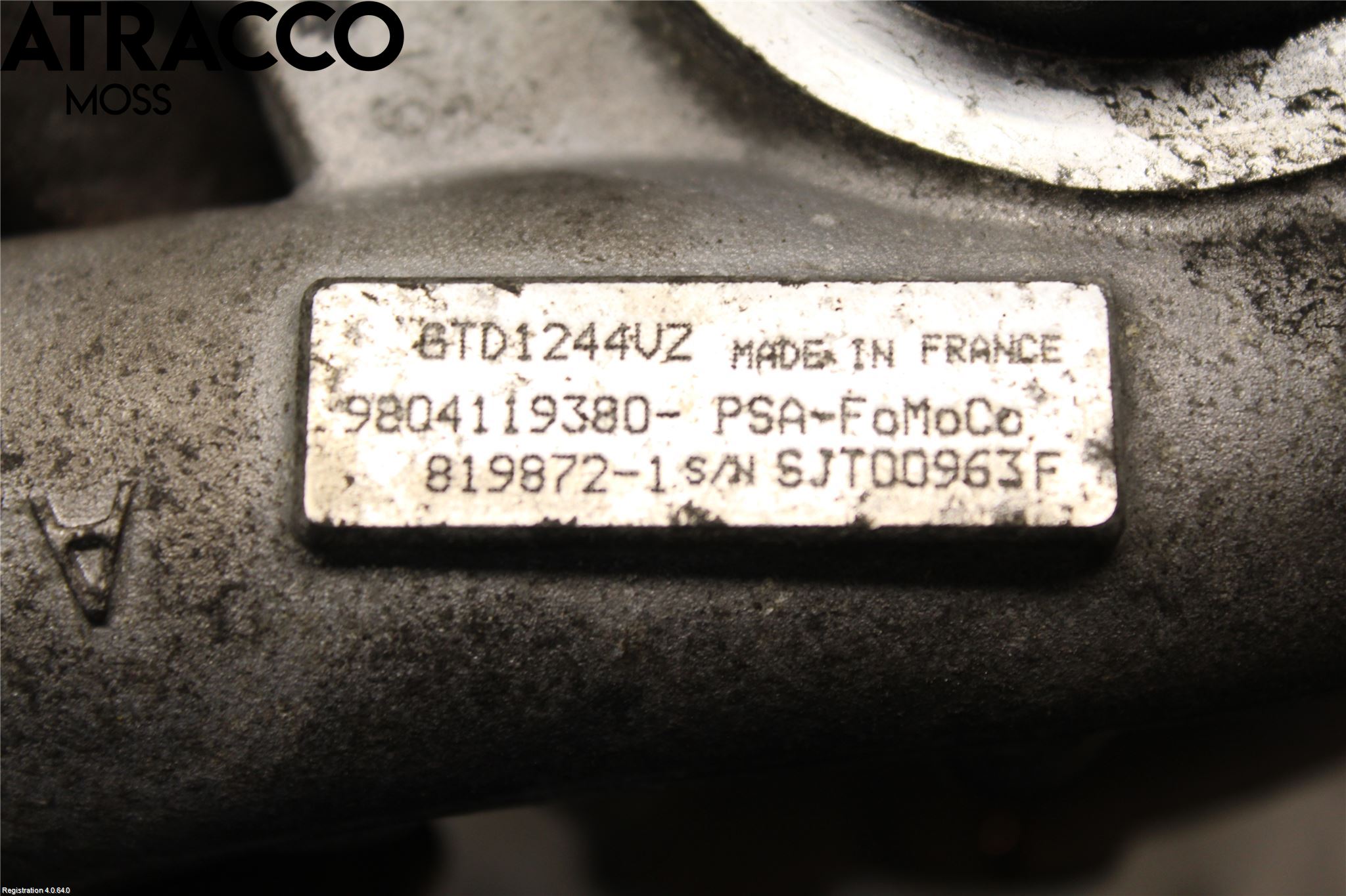 Peugeot PARTNER 16-18 Turboaggregat