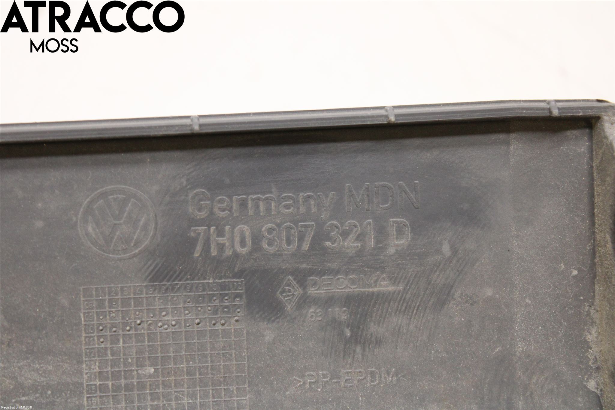 Volkswagen VW TRANSP/CARAVELLE (T5) 04-15 Støtfanger Bak Hjørne Venstre
