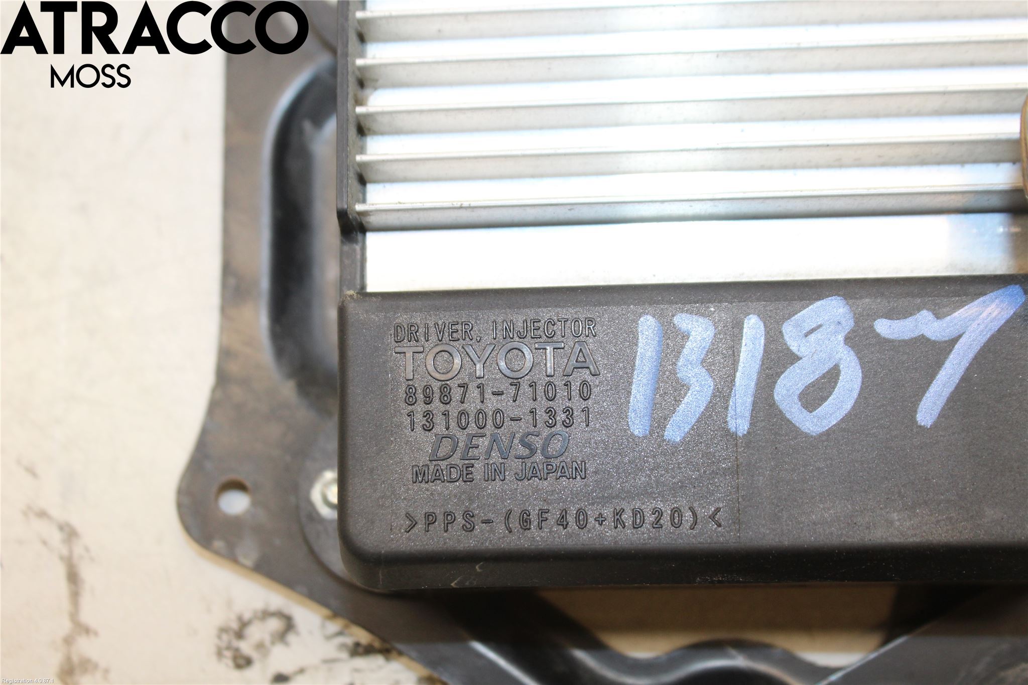 Toyota RAV 4 06-12 Styreenhet Dieselpumpe