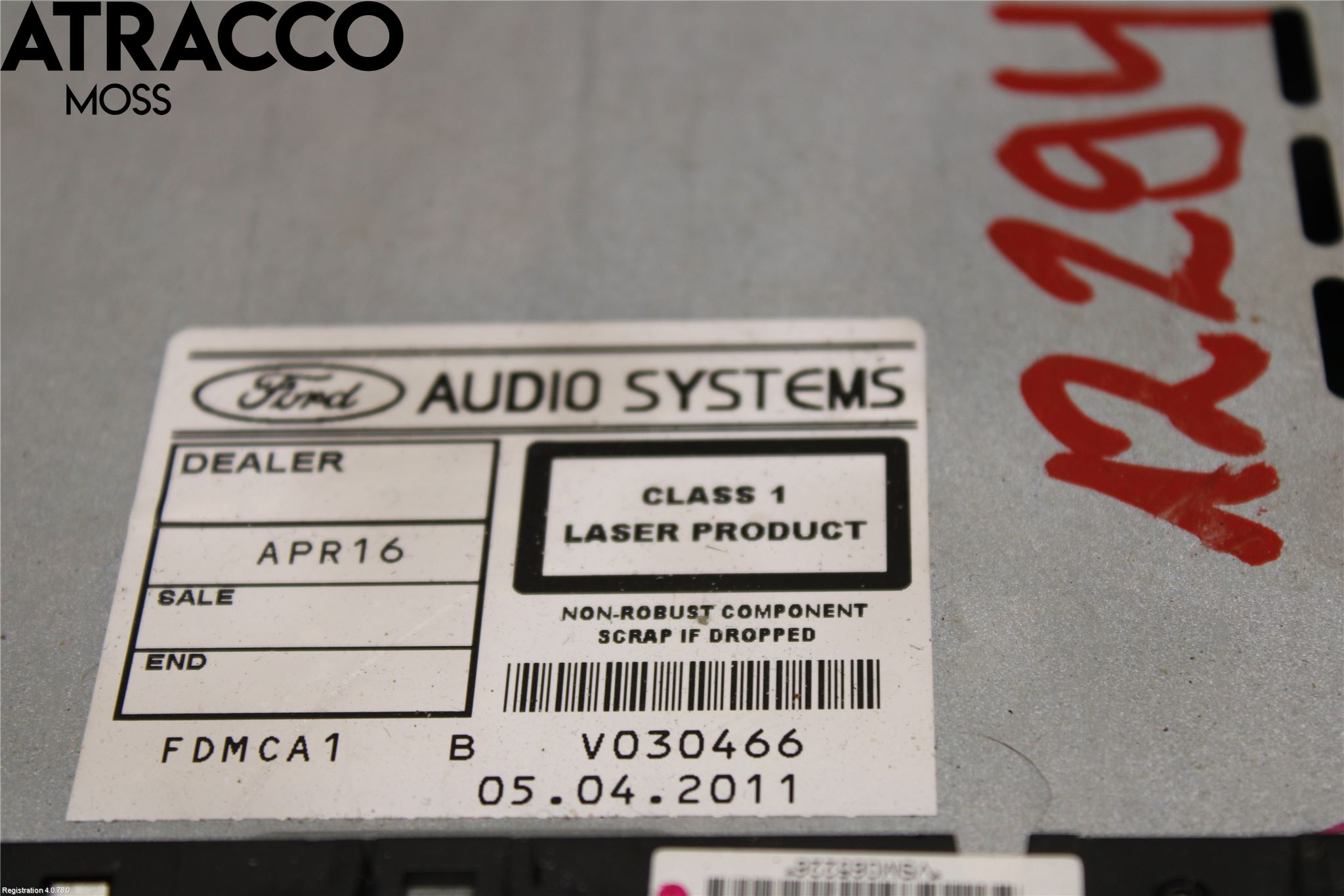 Ford MONDEO 07-15 Stereo Radio Med Cd