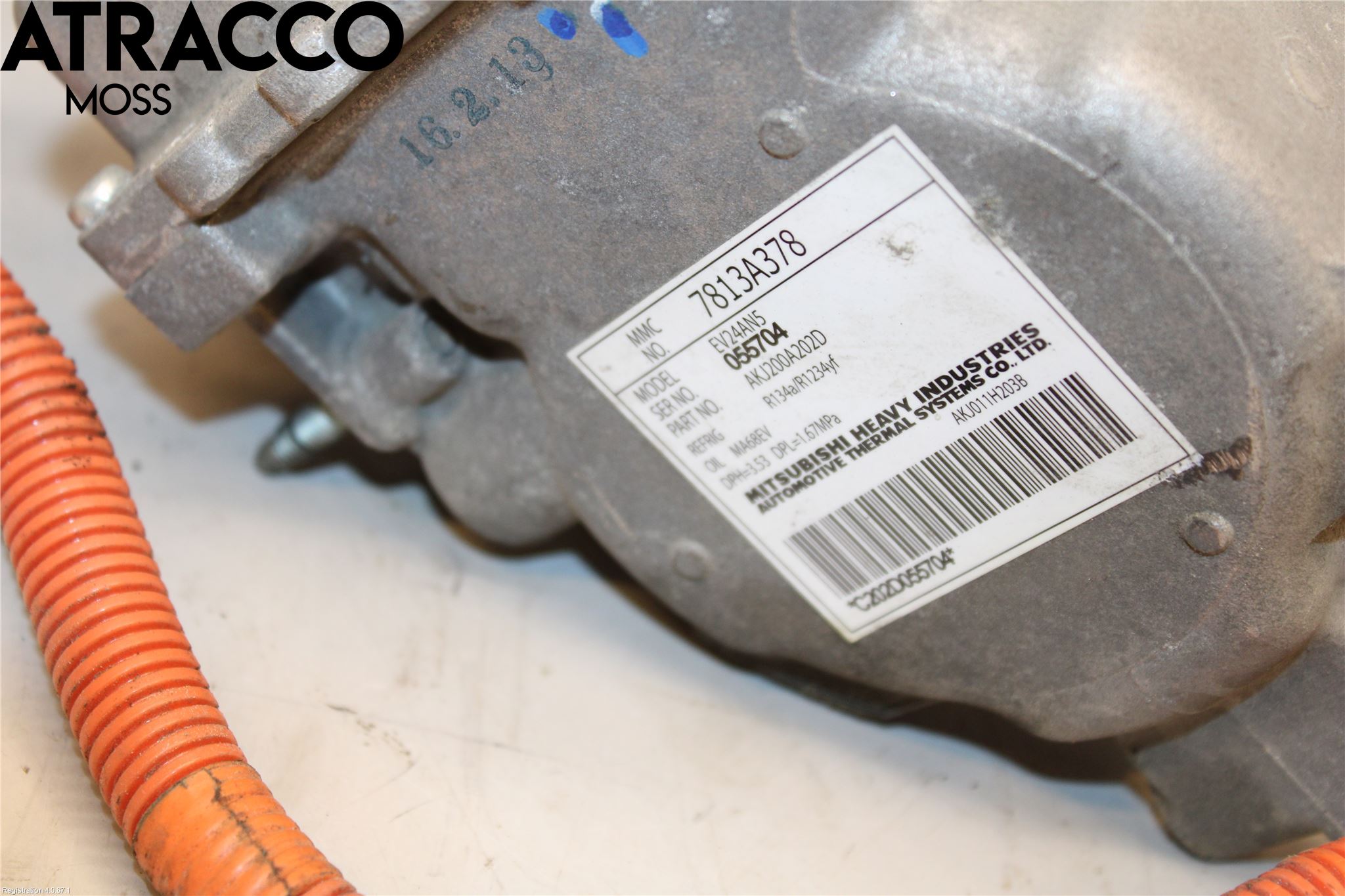 Mitsubishi OUTLANDER 13-21 Ac Kompressor-Festebrakett