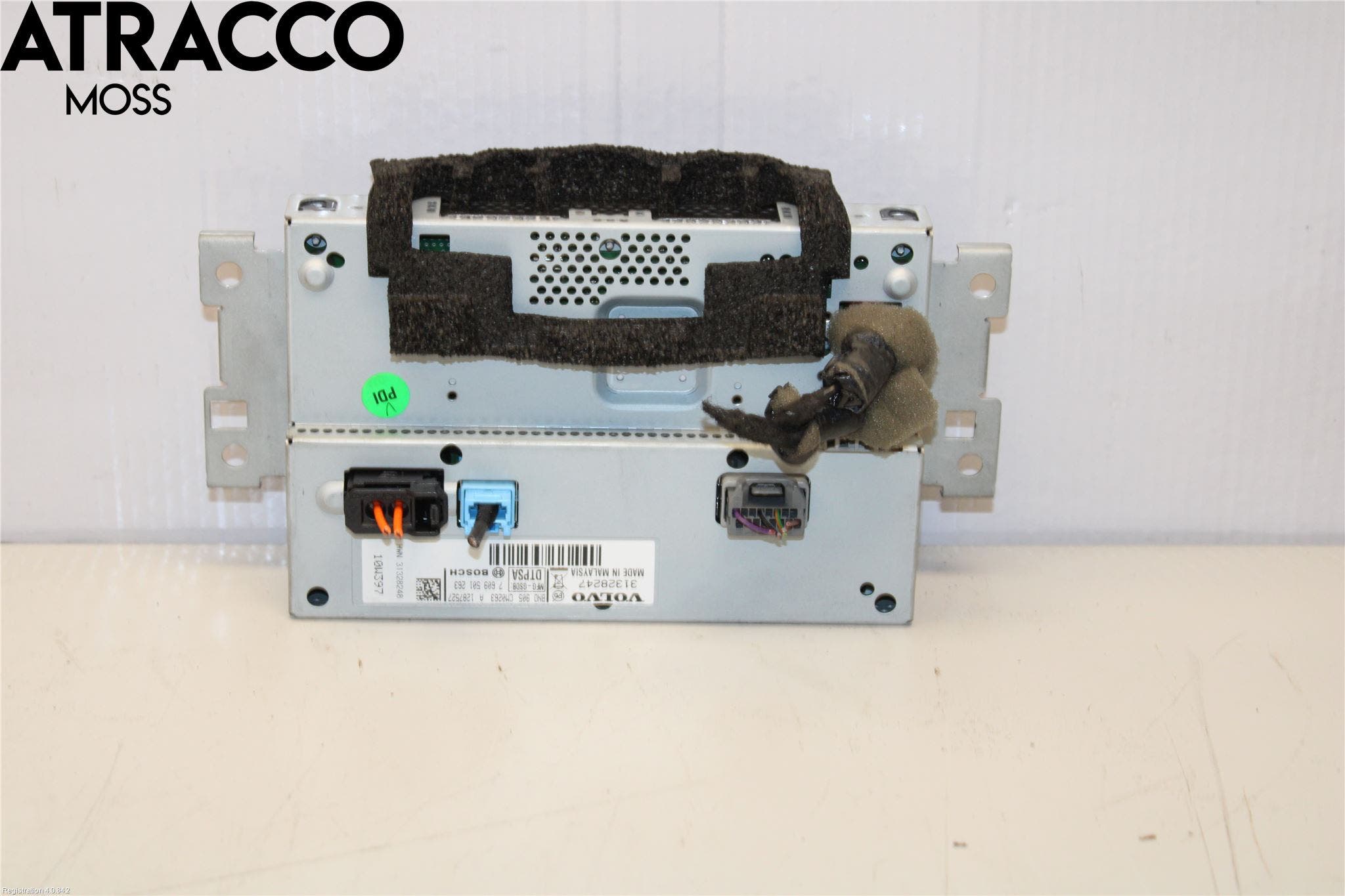 Volvo S60 11-13 Instr Skjerm Dvd-Gps-Ac-Tlf