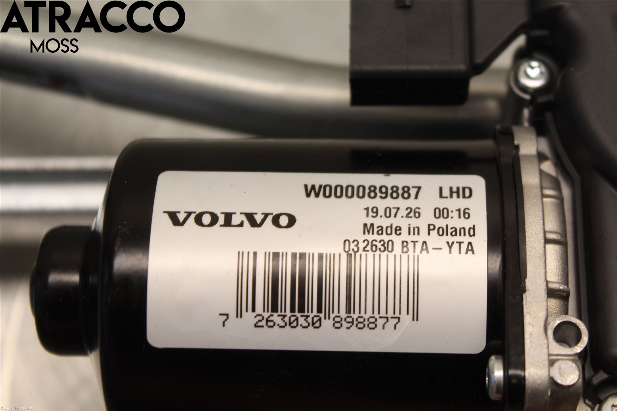 Volvo S60 14-18 Viskermotor Frontrute