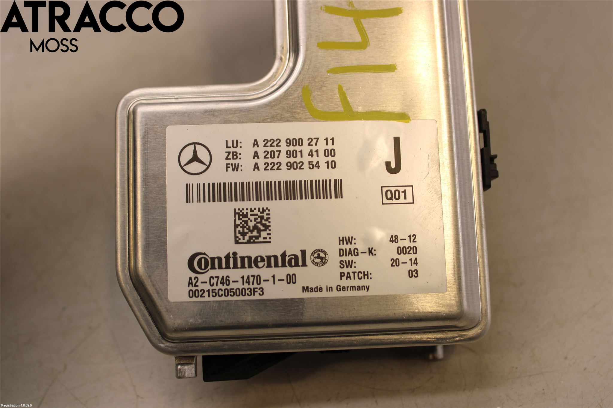 Mercedes-Benz MB C-KLASS (W205) 14-21 Parkeringshjelp Kamera