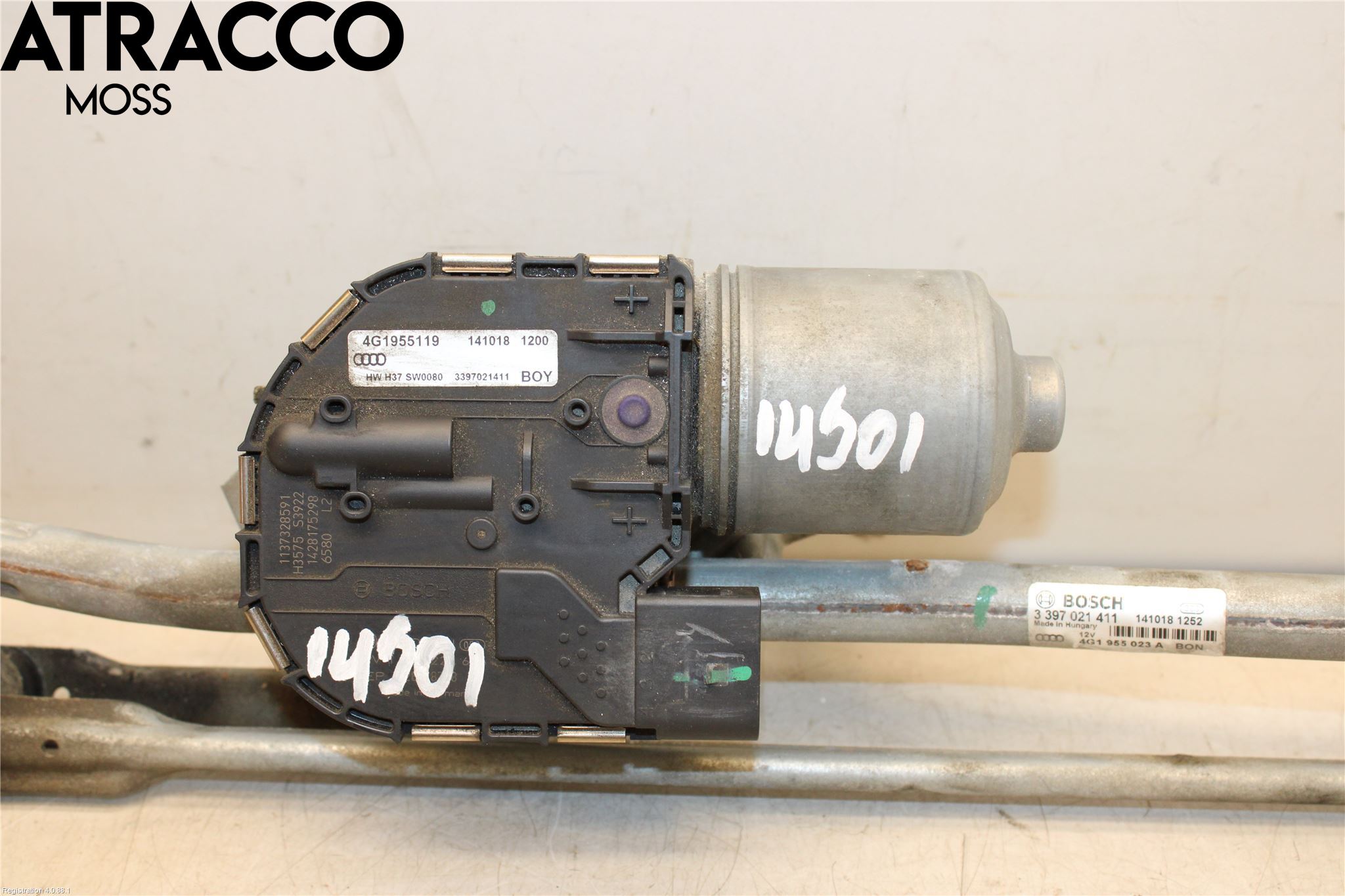 Audi A6/S6 4G 11-18 Viskermotor Frontrute