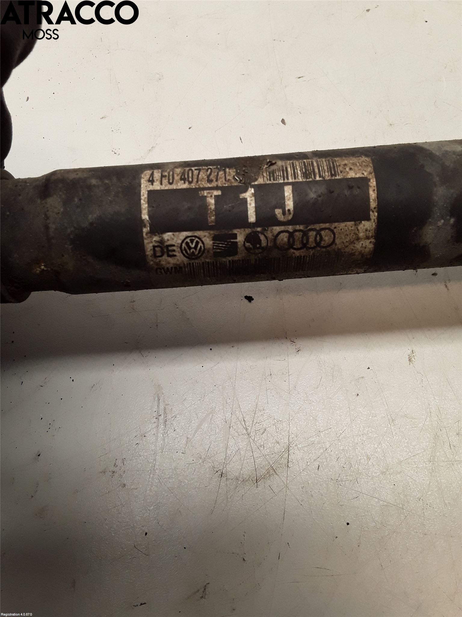 Audi A6/S6     05-11 Drivaksel Foran Kompl Venstre