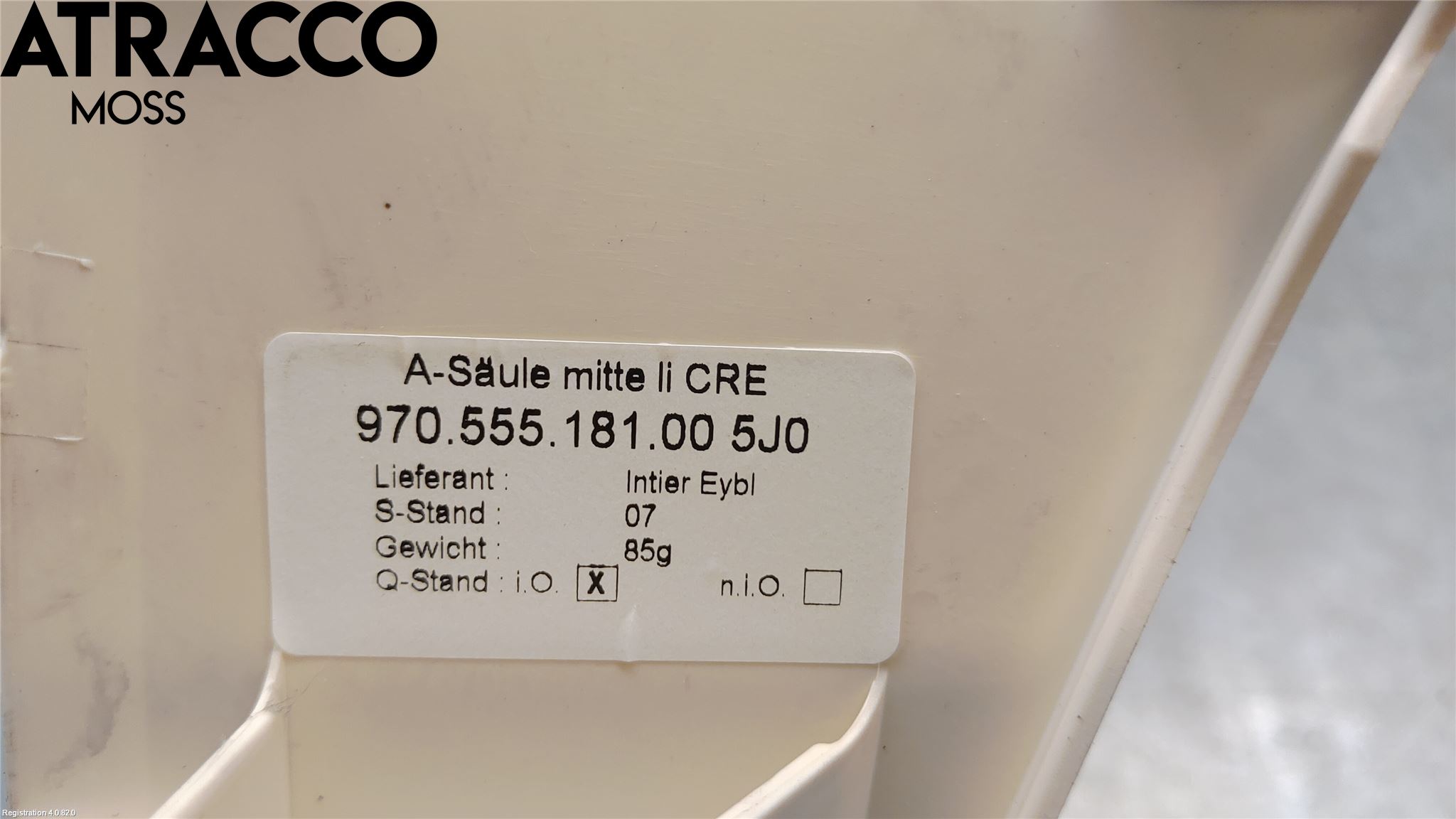 Porsche PANAMERA 09- Innr Dekor Instrbord