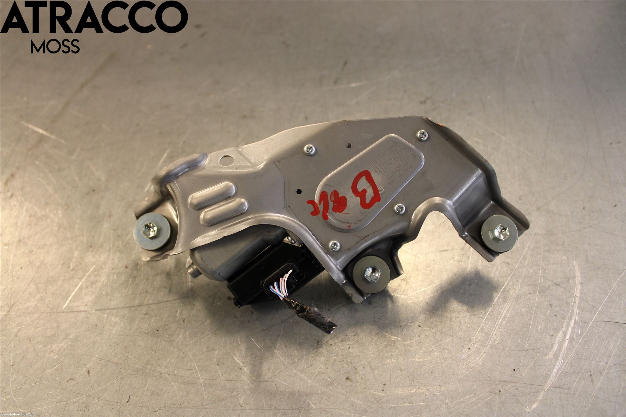 Toyota AURIS 13-19 Viskermotor Bakluke