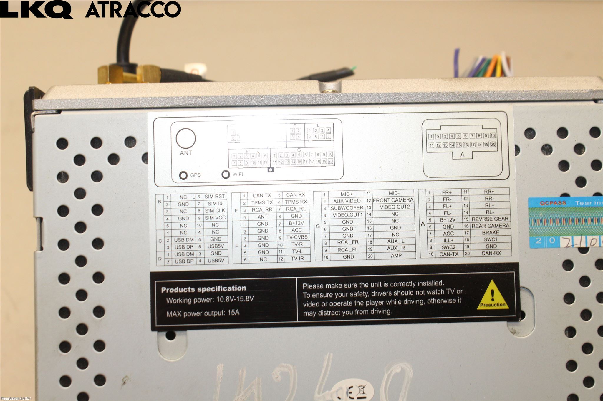 Volkswagen VW PASSAT 05-11 Stereo Radio