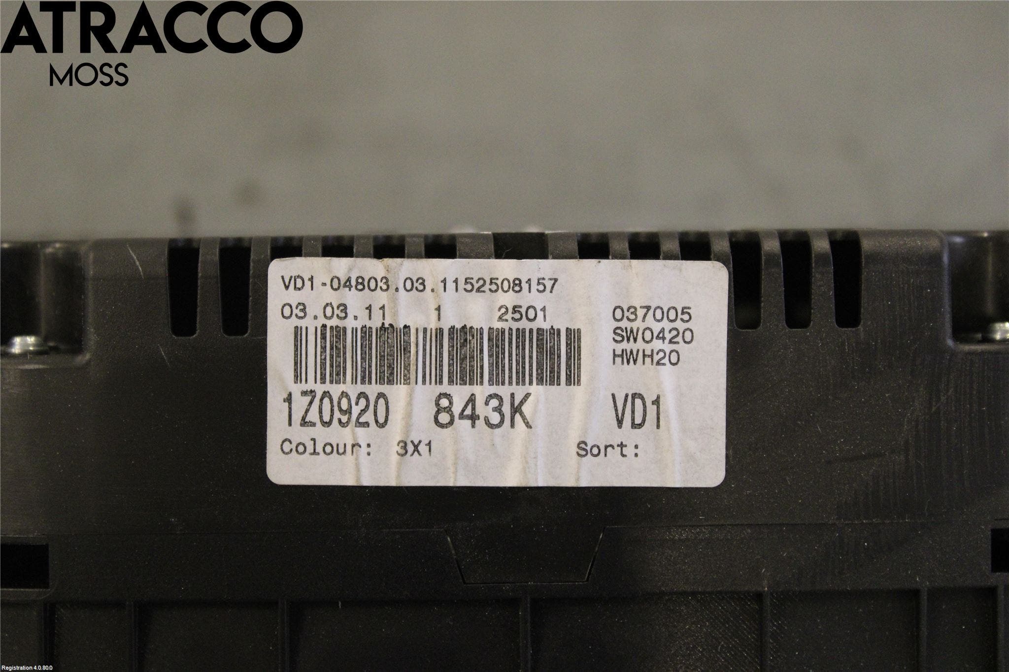 Skoda OCTAVIA (1Z) 05-13 Instr Kombinert