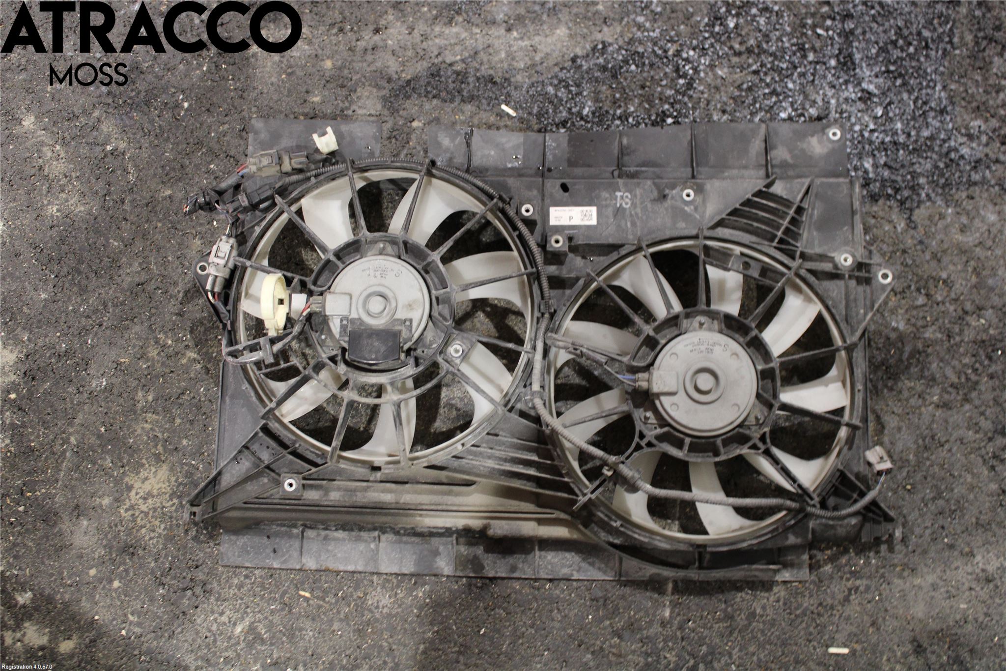 Toyota AVENSIS 09-15 Kjølevifte Elektrisk