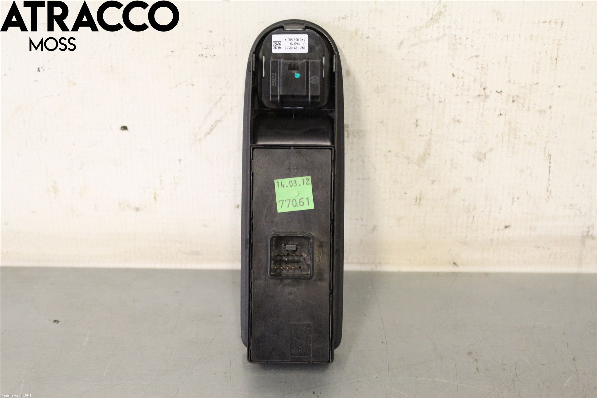 Volkswagen VW GOLF VI 09-13 Bryter Vindusheis