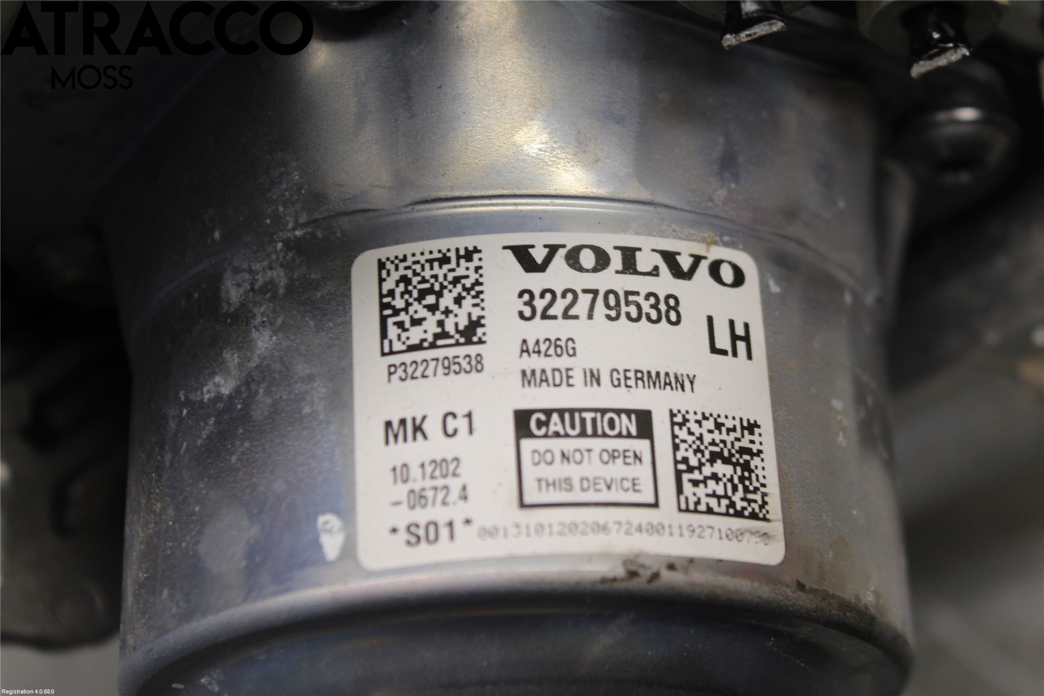 Volvo V90 17->> Brems Hovedsylinder