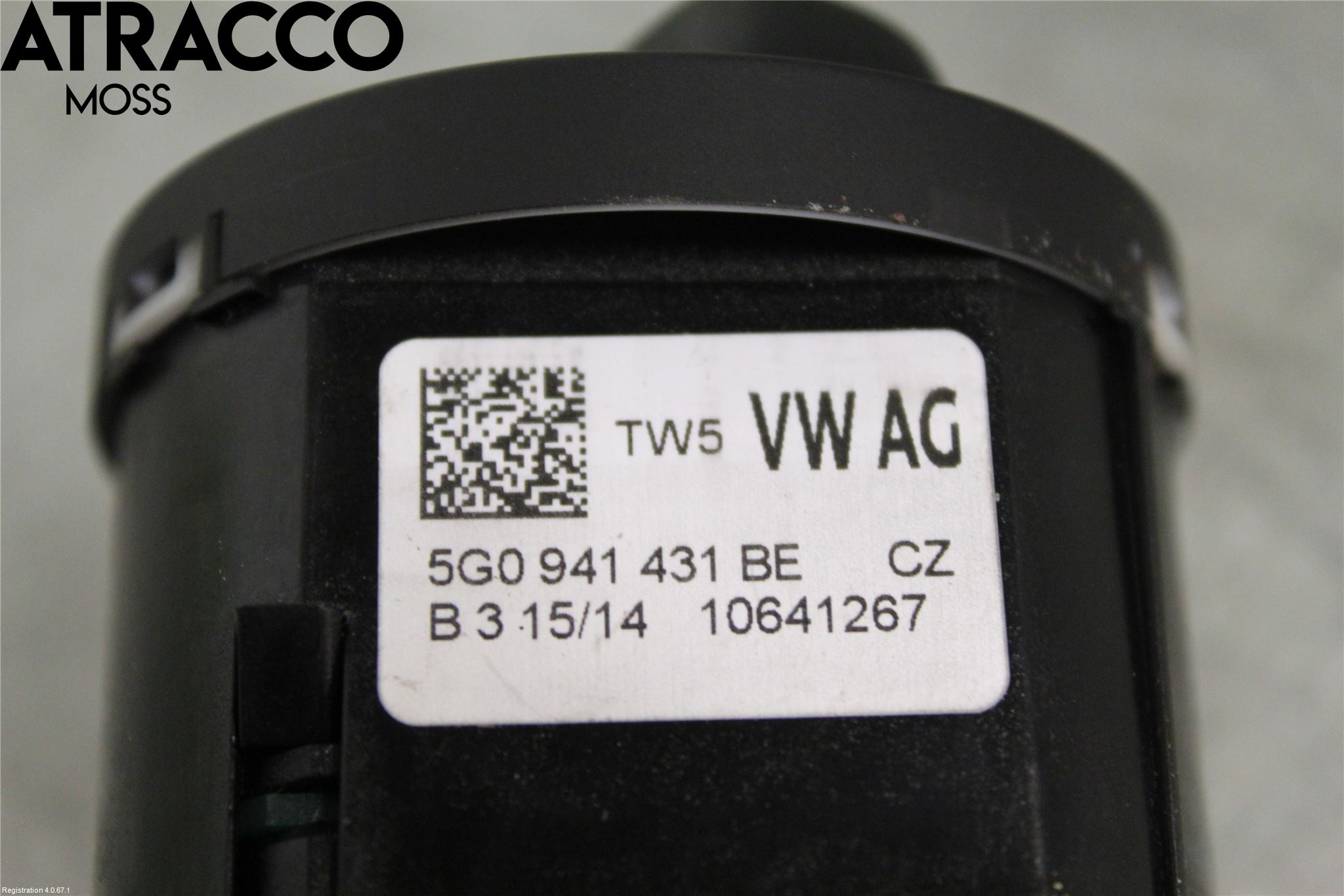 Volkswagen VW GOLF / E-GOLF VII 13-20 Bryter Hovedlys