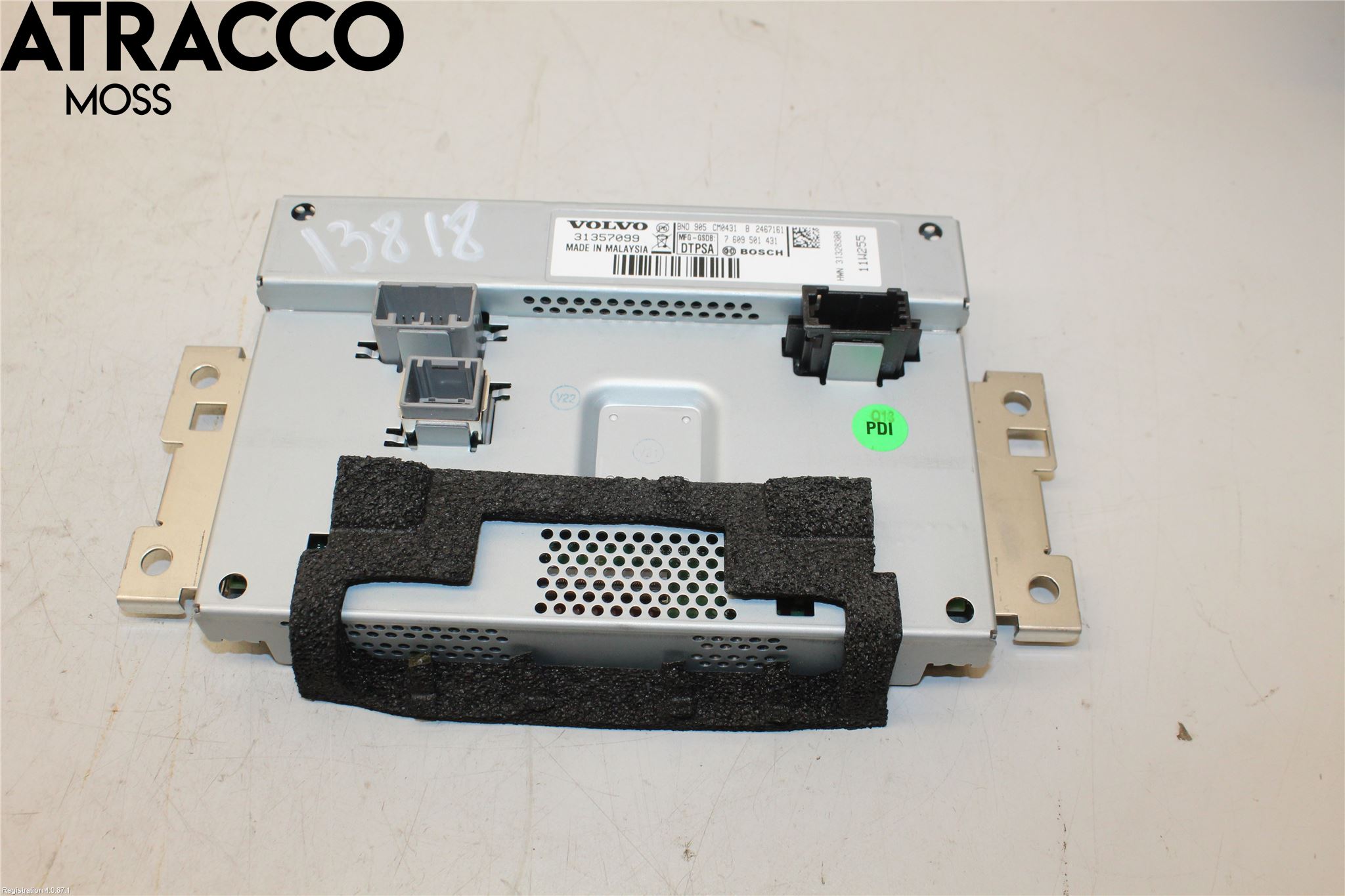 Volvo V60 11-13 Multifunktionsdisplay