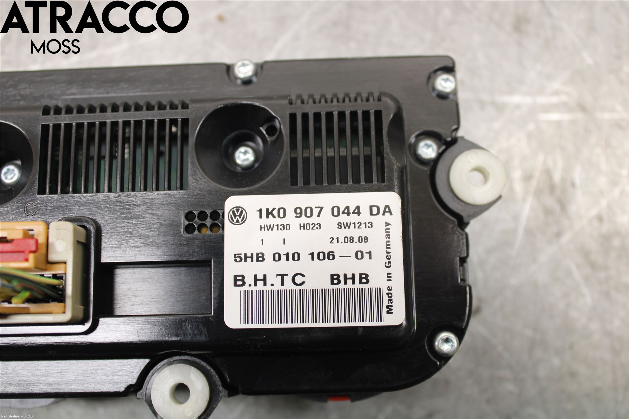 Volkswagen VW GOLF V 04-09 Varme Ac Betjening-Display