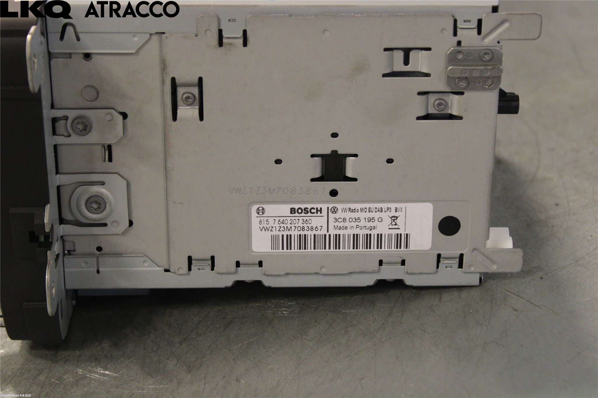 Volkswagen VW TIGUAN 07-16 Stereo Radio Med Cd