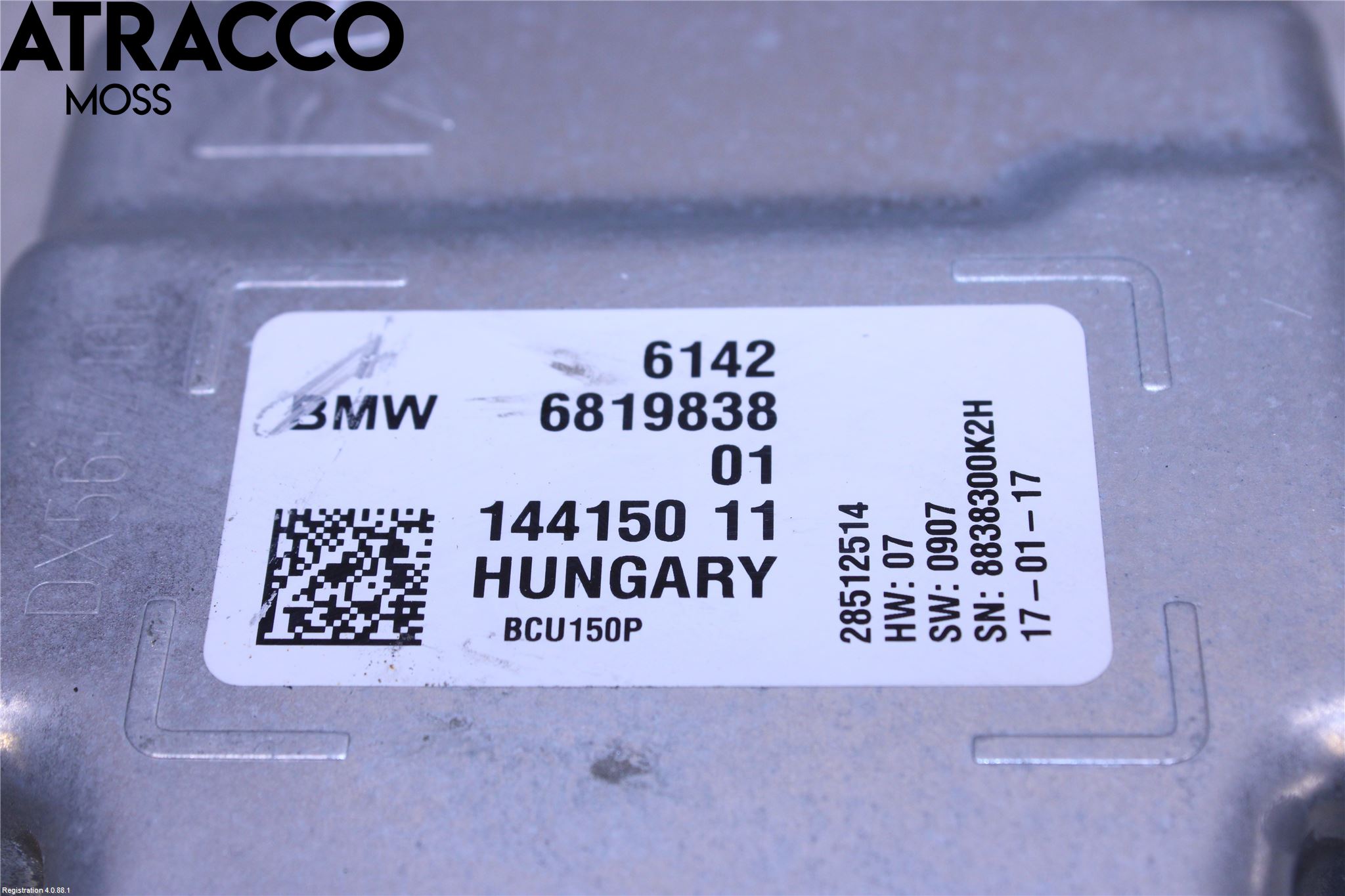 BMW 3 F30/F31/F80 12-19 Styrenhet Batteri