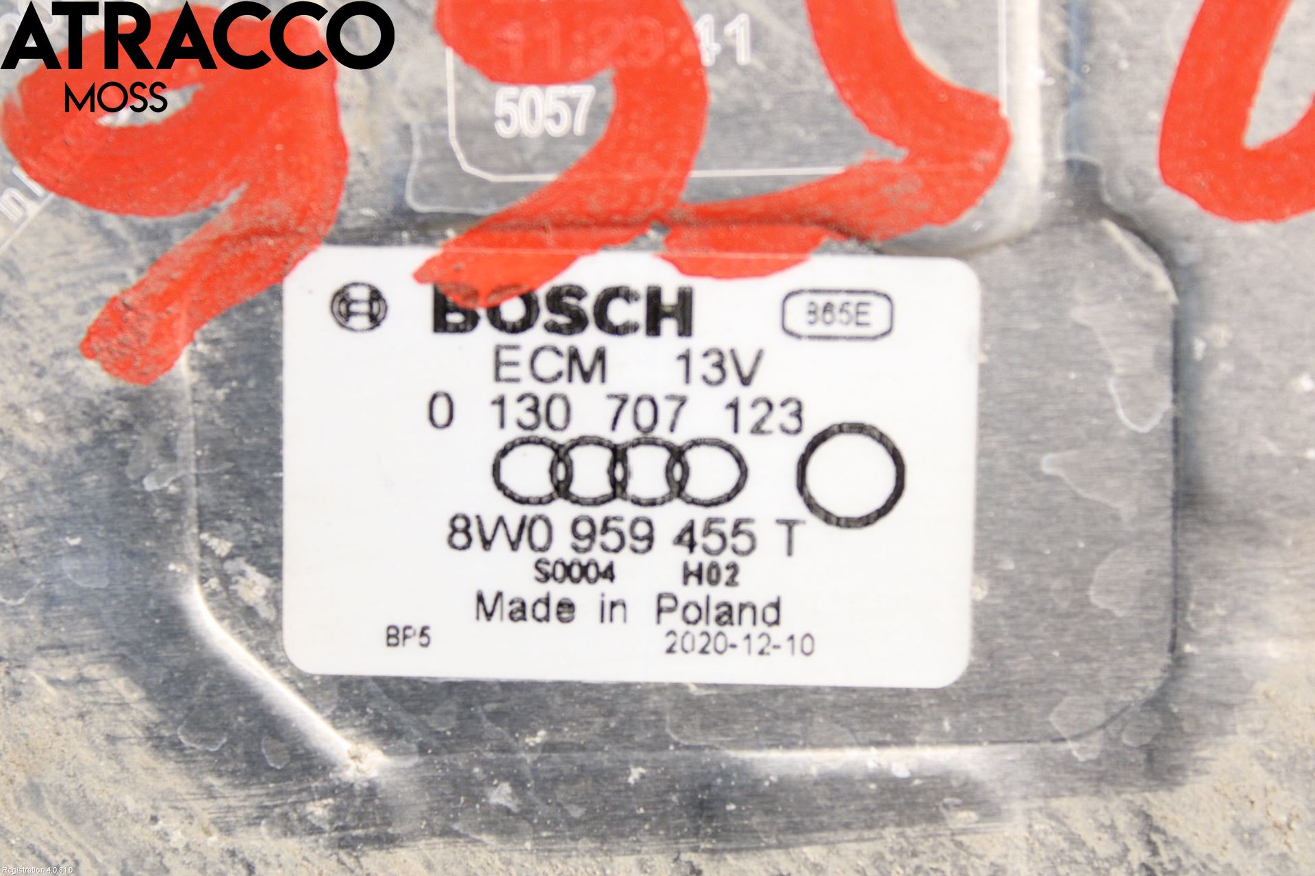 Audi E-TRON, S GE 19- Kjølevifte Elektrisk