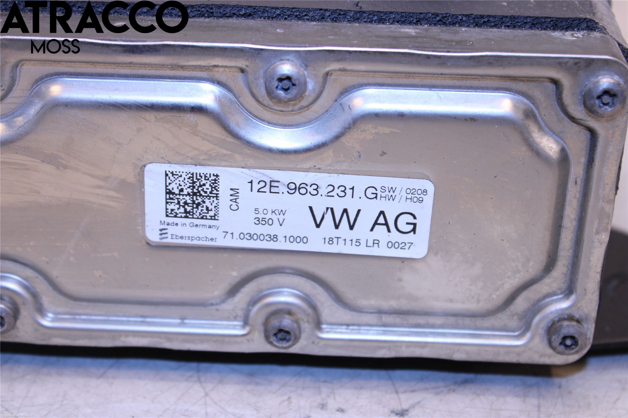 Volkswagen VW GOLF / E-GOLF VII 13-20 Motorvarmer Elektrisk