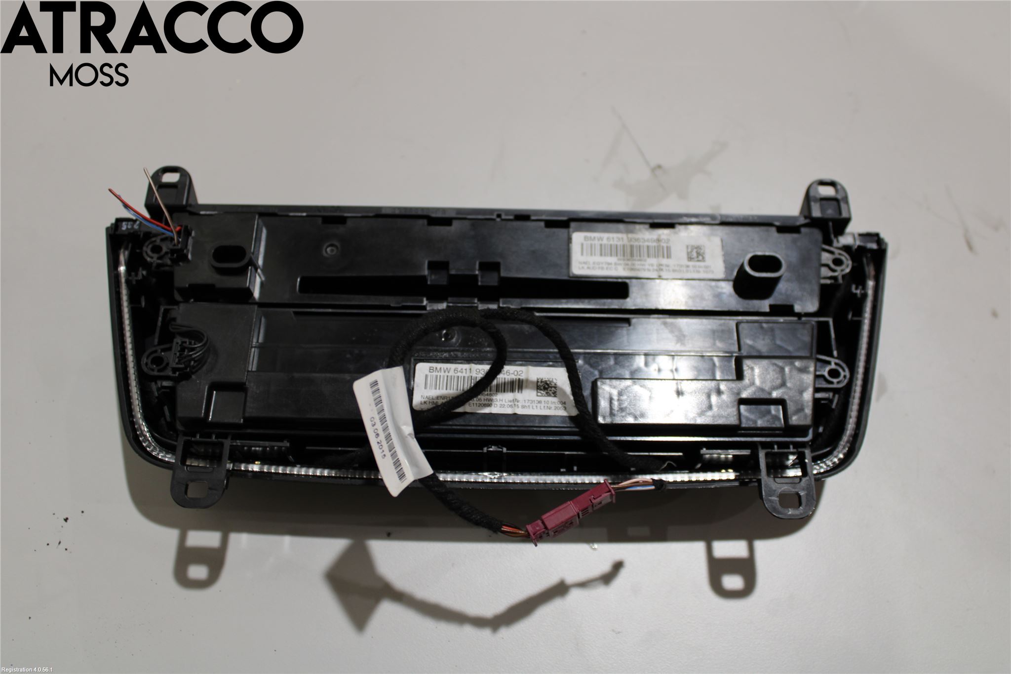 BMW 3 F30/F31/F80 12-19 Varme Ac Betjening-Display