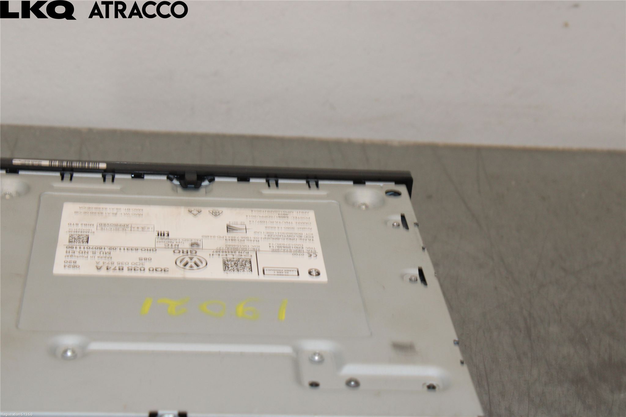 Volkswagen VW PASSAT 15-19 Stereo Radio