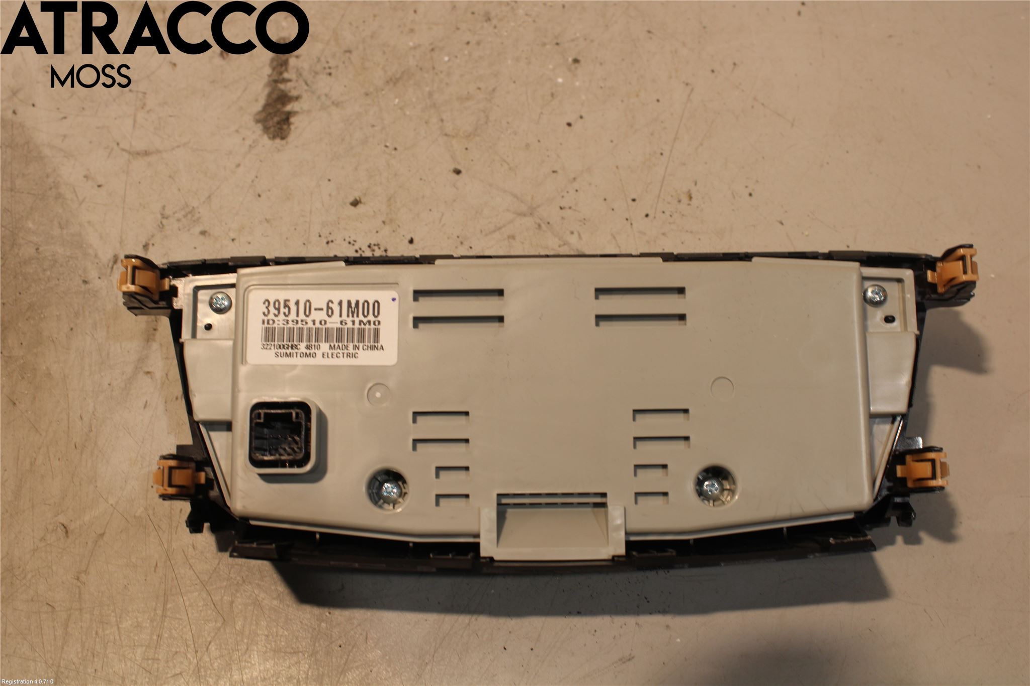 Suzuki SX4 S-CROSS 14-21 Varme Ac Betjening-Display