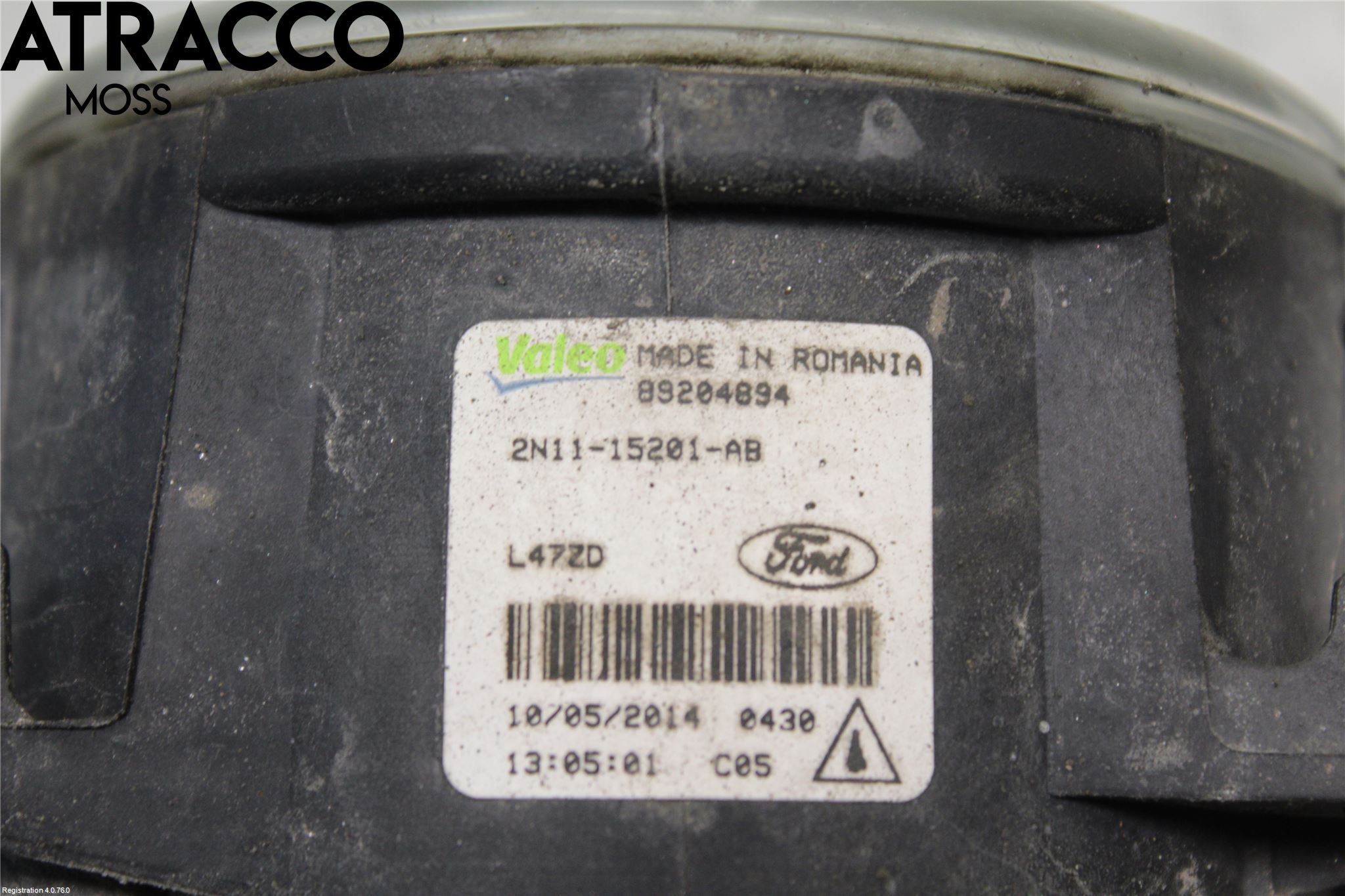 Ford TRANSIT/TOURNEO CONNECT 13-22 Frontlykt-Kurve-Tåkelys