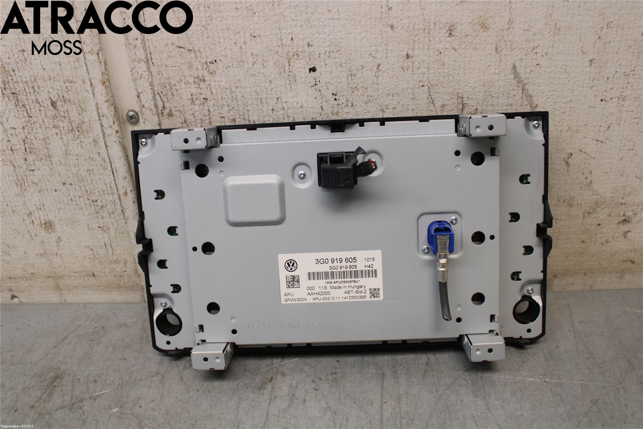 Volkswagen VW PASSAT 15-19 Multifunktionsdisplay