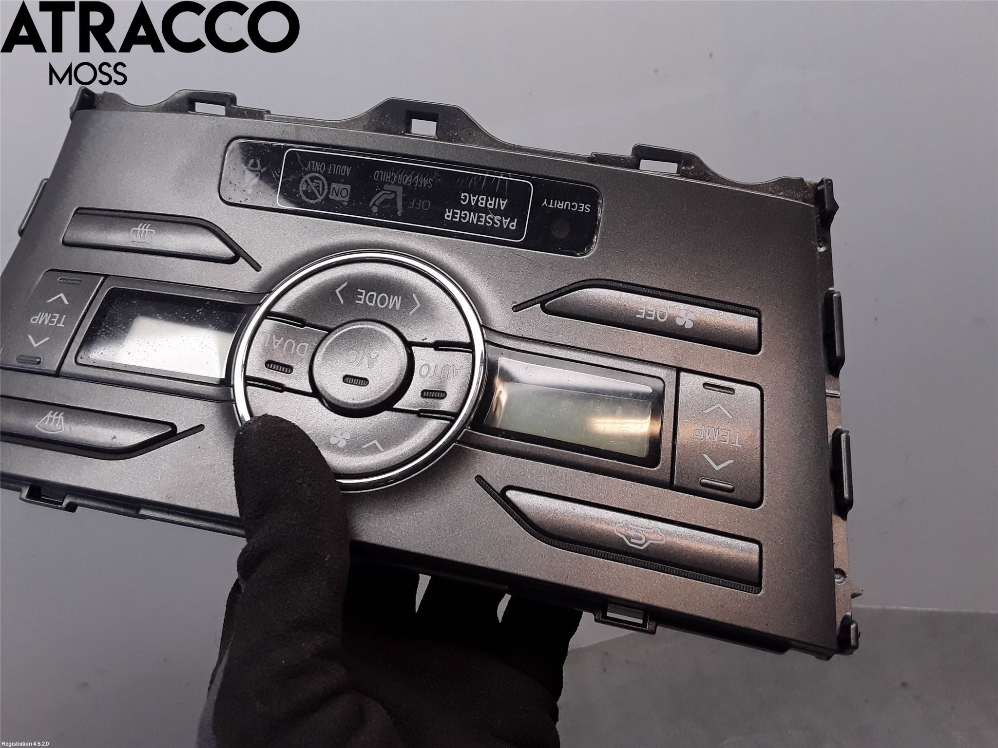 Toyota AURIS 10-12 Varmeapparat Panel(Regulering)